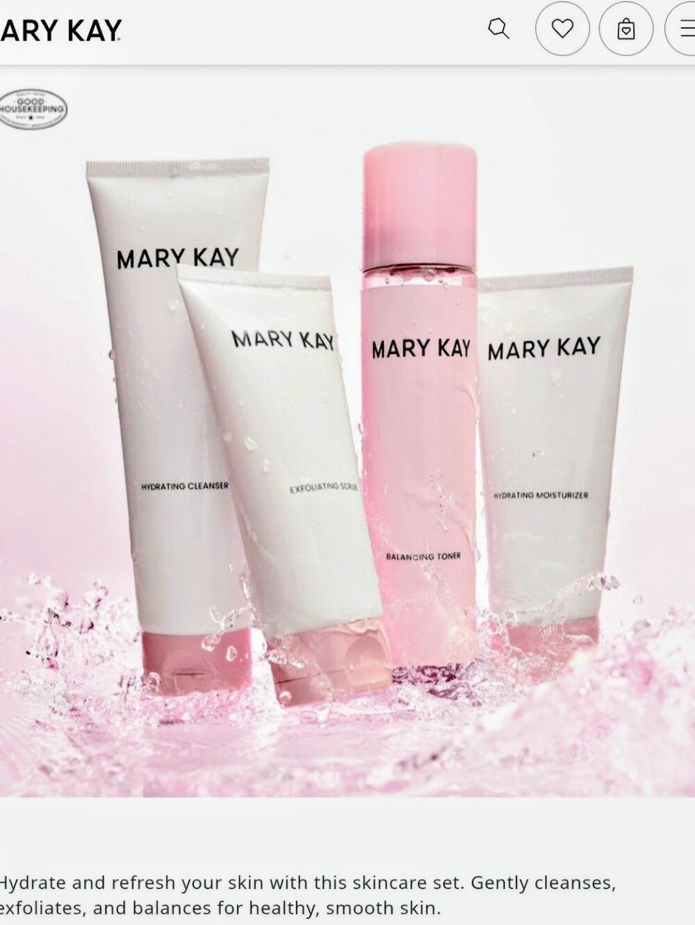 NIB* MK 4pc Hydrating Skincare Set